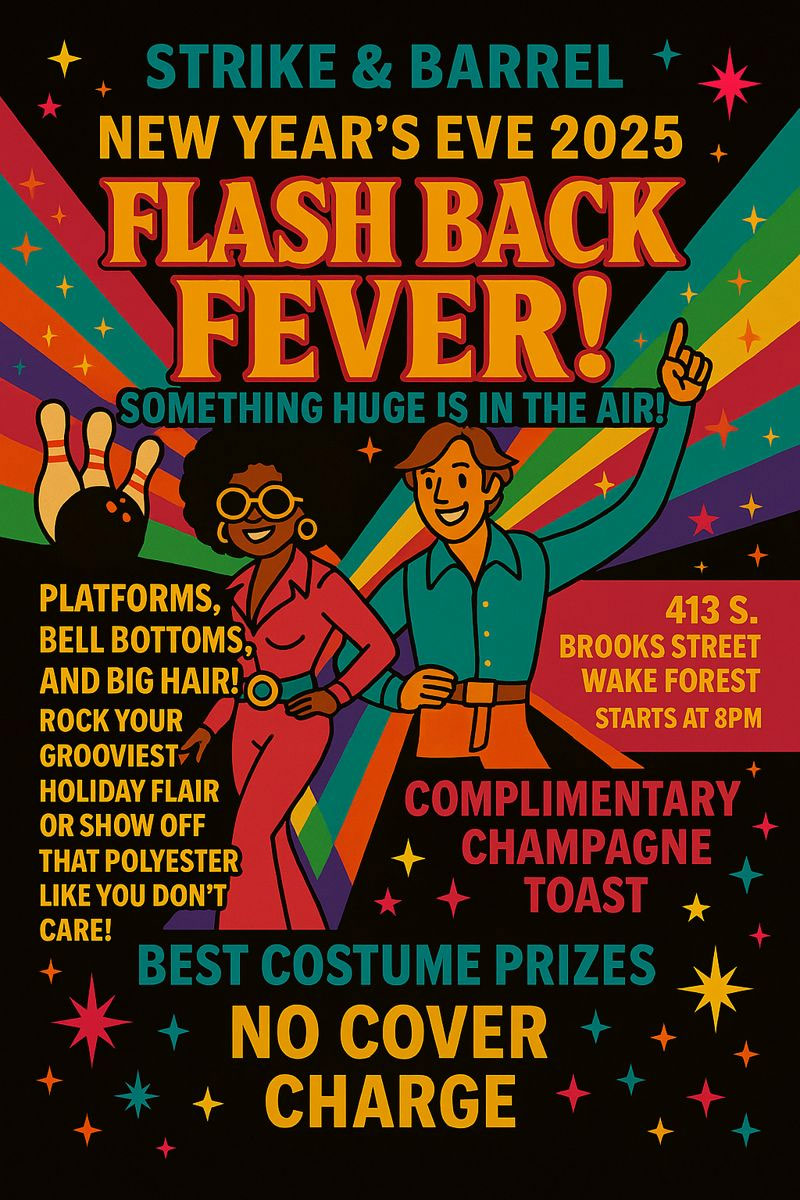 NYE Celebration Flyer